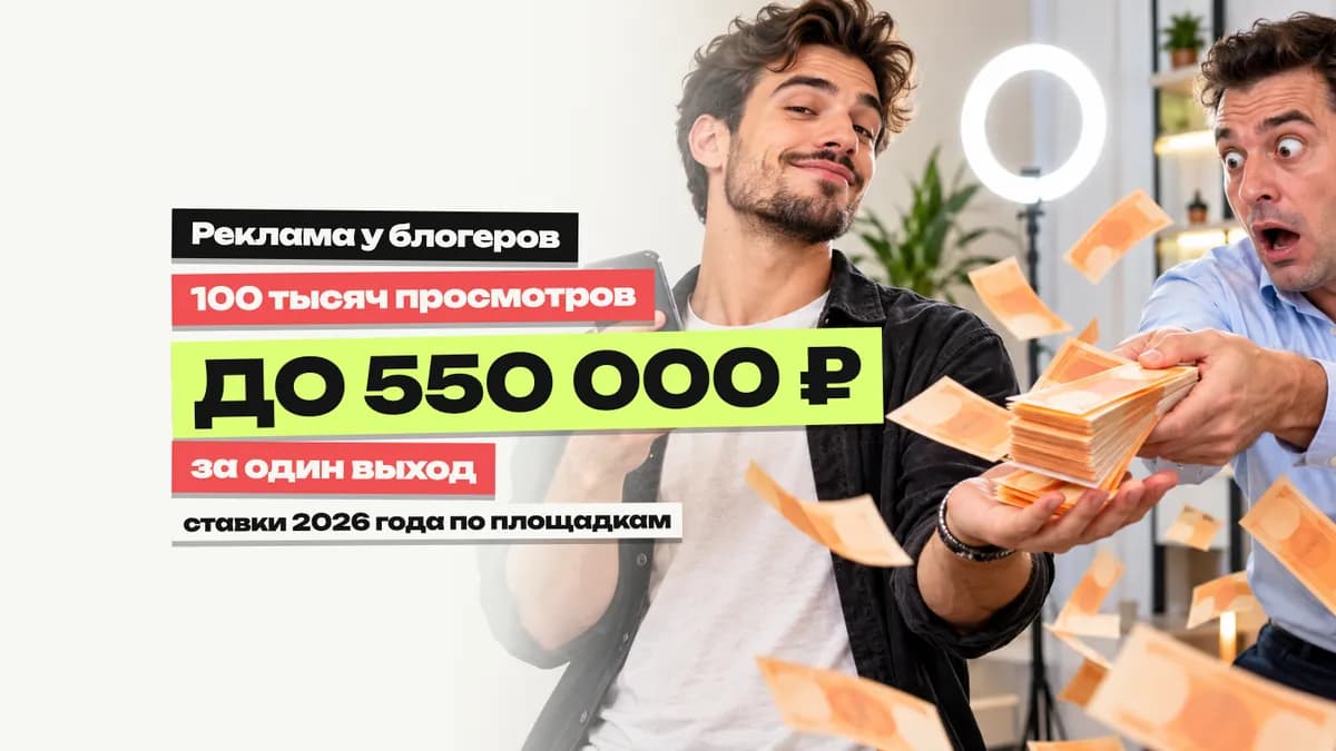 Сколько стоит реклама у блогеров для селлера в 2026 году